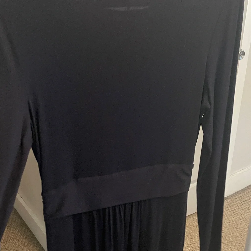 Boden Women's Elegant Long Sleeve Black Dress - Picture 4 of 5